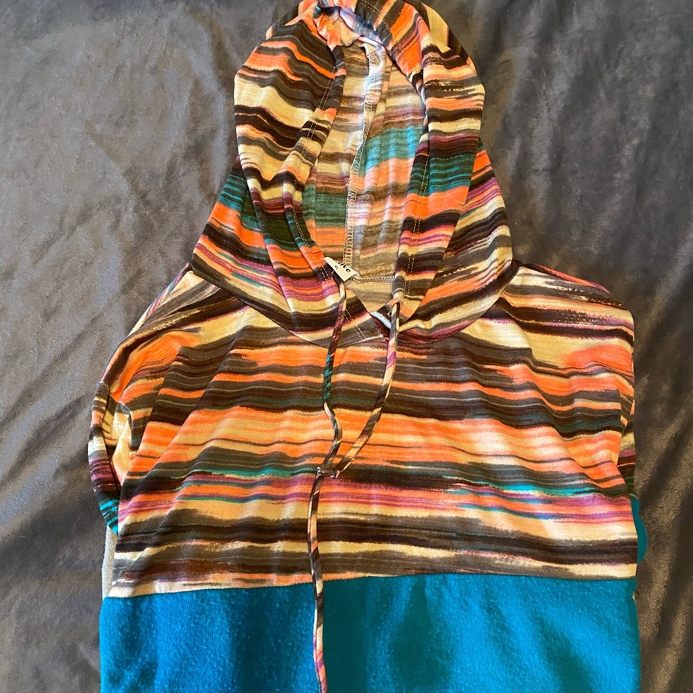 Colorful Long Sleeve Hoodie